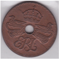 1936 New Guinea Penny - Reverse