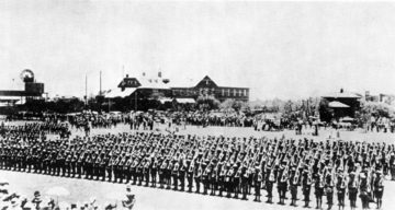 1st Rhodesia Regiment in Bulawayo, 1914