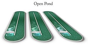 Algal open pond design