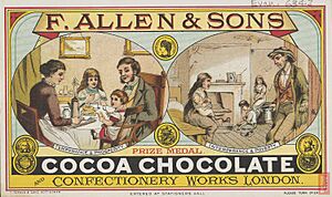 Allen & Sons Cocoa ad 1880