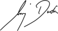 Andrzej Duda Signature 02