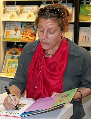 Dewdney at a book signing in 2014