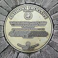 Anthony Trollope Sydney Writers Walk plaque