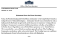 Appointment of Richard Grenell as Director of National Intelligence