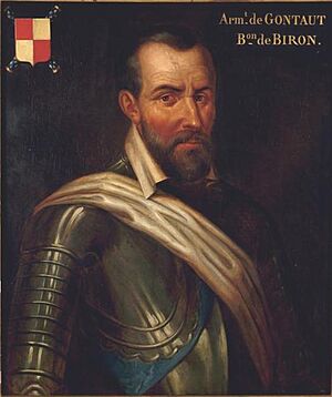 Armand Gontaud, Baron de Biron, Grand Maître de l'Artillerie