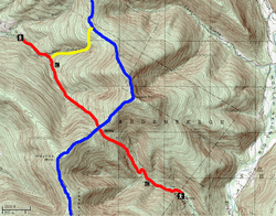 Balsam Mountain map