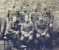 Bermuda Volunteer Rifle Corps soldiers with Lincolnshire Regiment 1918