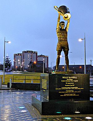 Billy McNeil statue at Celtic Park (geograph 5647921)