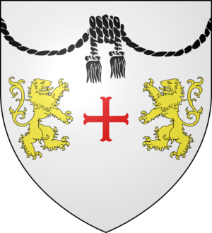 Blason ville fr Montreuil-aux-Lions (Aisne)