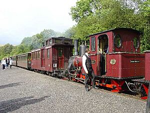 Brecon Mountain Railway train