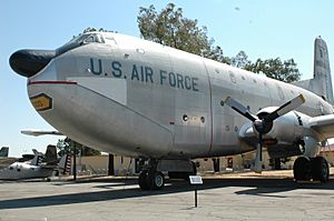 C-124C in the aircraft park Jimmy Doolittle Museum