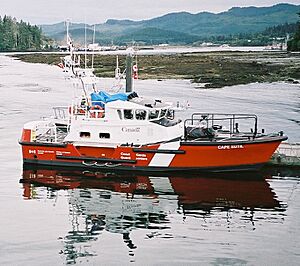 CCGC Cape Sutil at CCG Station Port Hardy