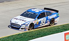Carl Edwards, 2013 STP Gas Booster 500 (cropped)