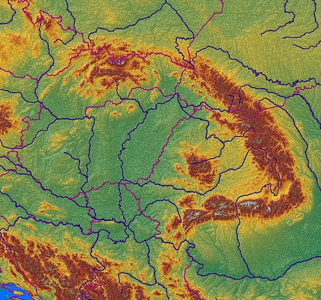 Carpathians dem