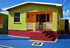Casa donde vivió Rihanna, a pocos metros del puerto de Bridgetown