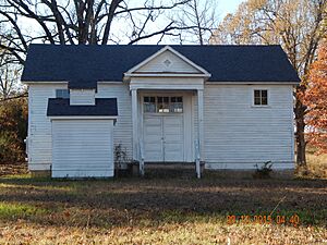 Cedar Grove School viewed from the front