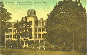 Chestnut Lodge Postcard 1909