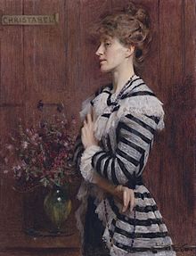 Christabel Cockerell, lady Frampton by Arthur Hacker (1858-1919).jpg