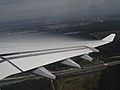 Cloud over A340 wing