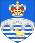 Coat of Arms of Kingsbridge (Devon).svg
