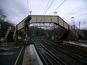 Dalreoch railway station in 2008