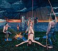 Das Martyrium des hl. Bartholomäus oder das doppelte Martyrium Öl auf Leinwand 250x285cm 2014-15 (1)
