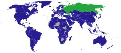 Diplomatic missions in Russia