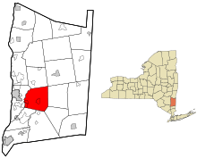 Location of LaGrange, New York
