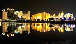 Eilat night hotels 2016.jpg