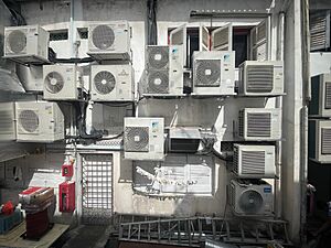 External units of air conditioners in Singapore