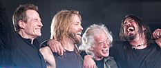 Foo Fighters with John Paul Jones and Jimmy Page, 2008