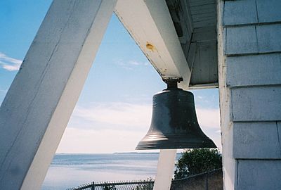 Fort point light station bell
