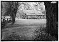 General view looking from northeast to store - Oakland Plantation, Plantation Store and Post Office, Route 494, Bermuda, Natchitoches Parish, LA HABS LA,35-BERM,2-O-1