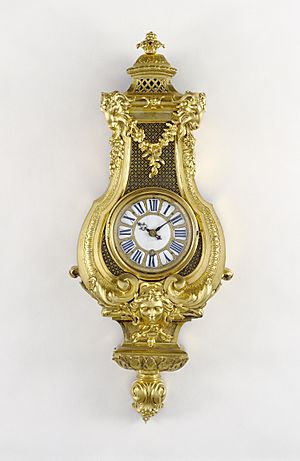 Getty Museum Wall Clock André-Charles Boulle