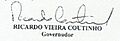 Governador Ricardo Coutinho Signature