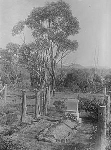 Grave of William Farrer circa 1906