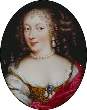 Henriette d'Angleterre by Jean Petitot