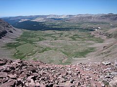 High Uintas viewed from Anderson Pass