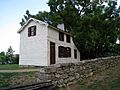 Innis House Exterior and Sunken Road in Fredericksburg and Spotsylvania National Military Park