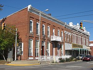 Jackson and Jefferson in Franklin, Indiana