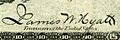 James W. Hyatt (Engraved Signature)