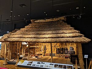 Japan Hokkaido Ainu traditional house ”cise”1