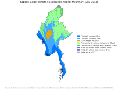 Koppen-Geiger Map MMR present