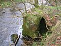 Lainshaw carraigeway bridge abutment