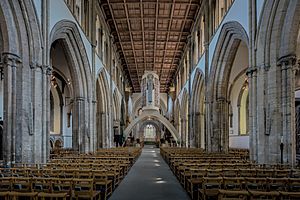 Llandaff Cathedral Nave Interior