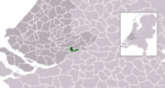 Location of Hardinxveld-Giessendam