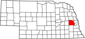 Location within the U.S. state of Nebraska