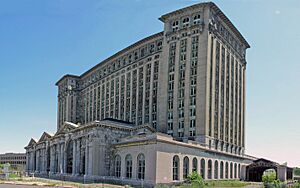 Michigan Central Train Station Exterior 2006