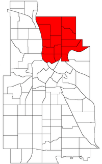 Northeast Community location within the City of Minneapolis