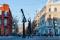 Mogilev City Center, Astrologer Statue, 2014
